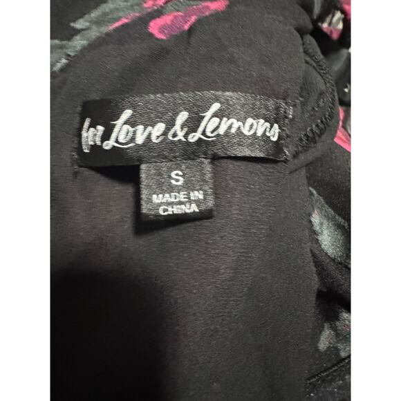 For Love & Lemons Teagan Strapless Floral Maxi Dress Sz S Holiday Winter Wedding - Picture 4 of 8